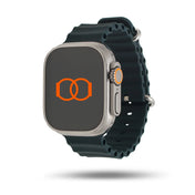 Bracelete Ocean para Apple Watch de 45 a 49mm- Preto