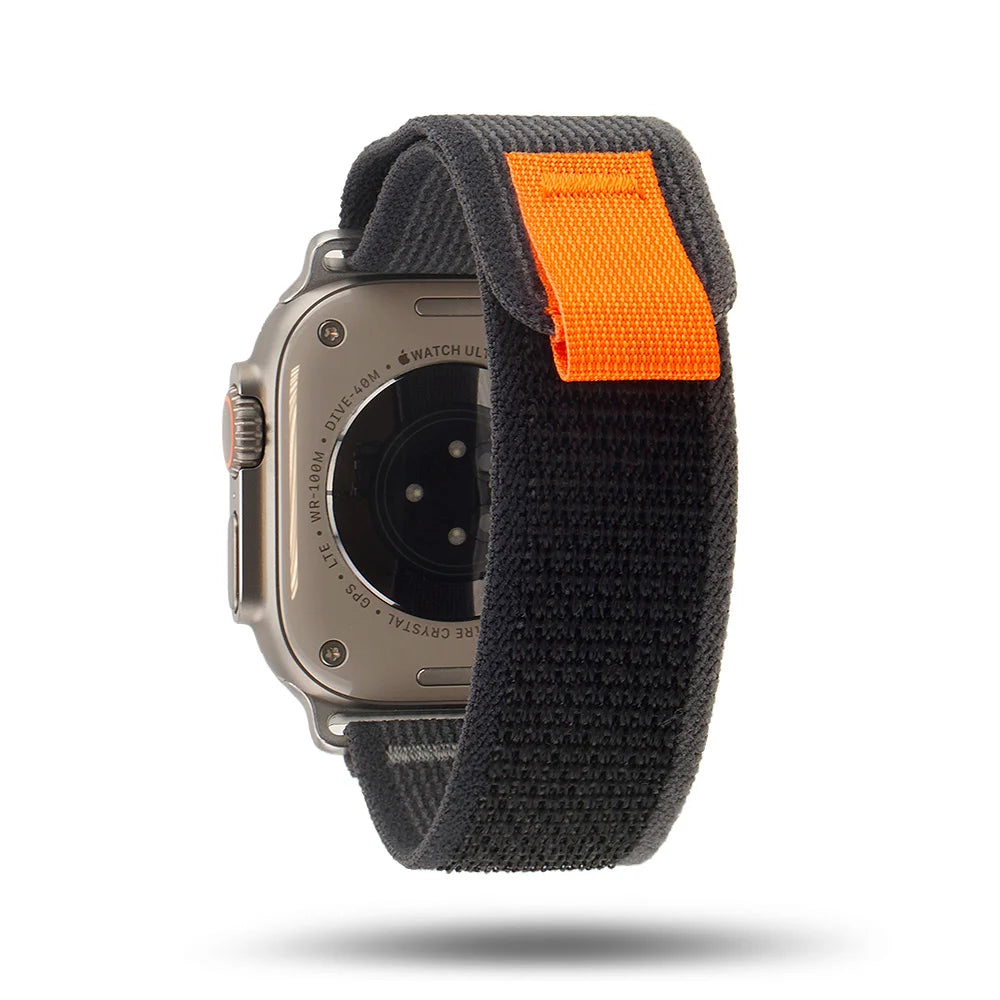 Band-Band Alpine loop woven nylon black/grey 45/49mm