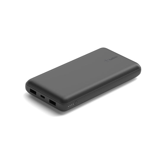 Belkin 20K Power Bank USB-A & C 15w, Black