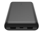 Belkin 20K Power Bank USB-A & C 15w, Black