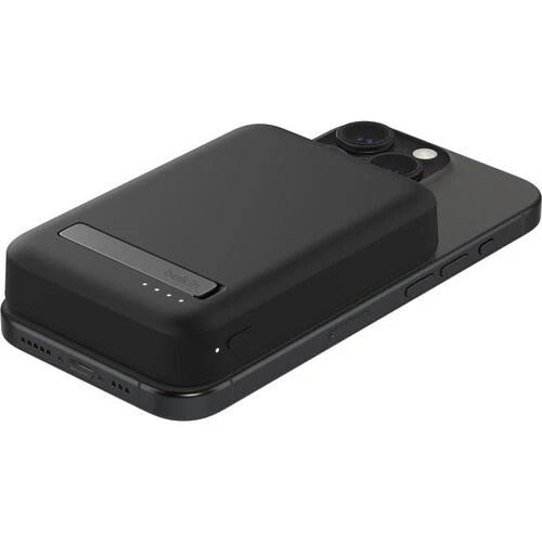 Powerbank 8k Qi2 MagSafe Belkin com suporte - Preto