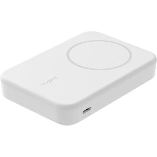 Powerbank Magnético Belkin Qi2 15W 8000mAh - Branco