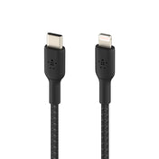 Belkin Cabo BOOST CHARGE Lightning USB-C Braided 1m Black