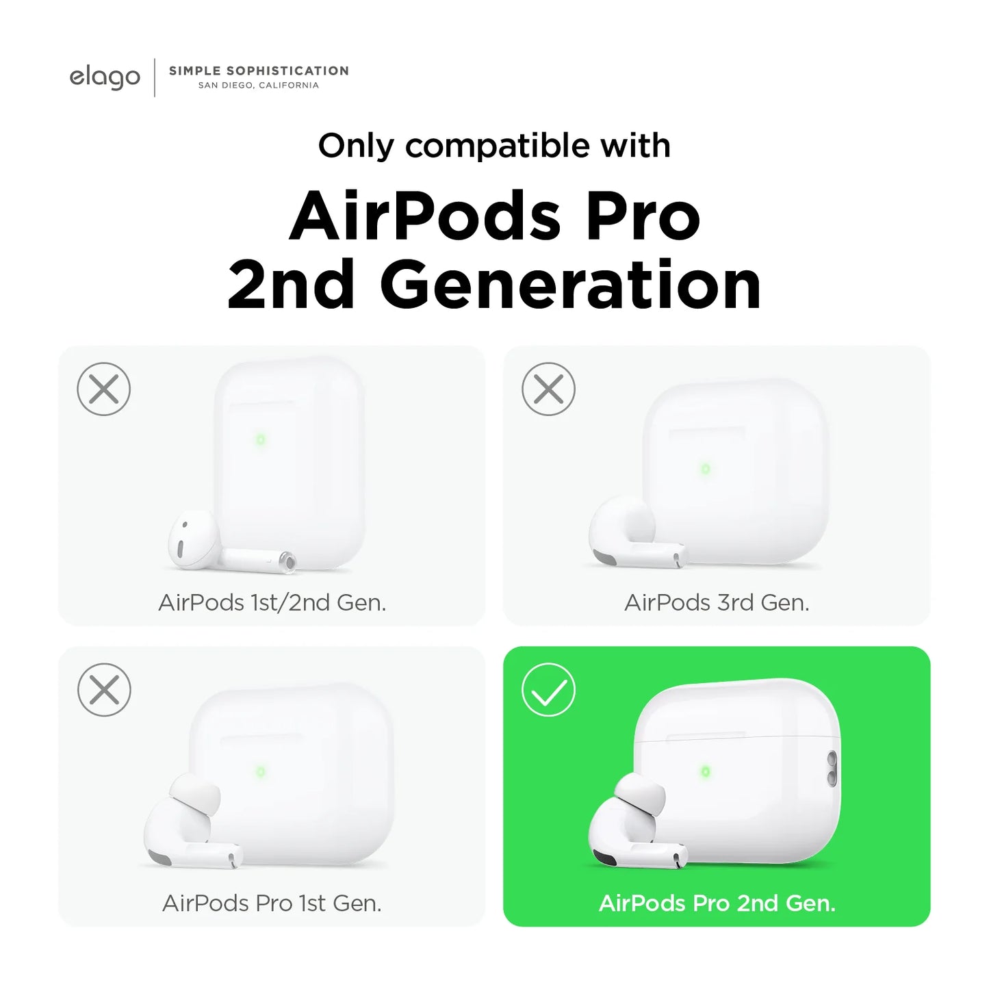 Capa para AirPods 2 TPU com mosquetão - Roxo escuro