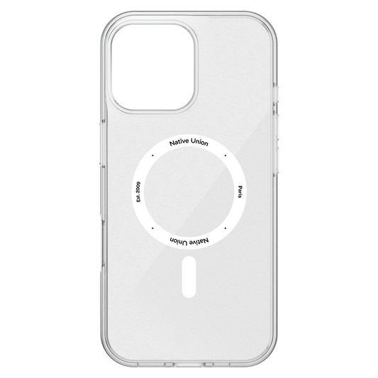 Capa para iPhone 16 Pro Max Native Union (RE)CLEAR CASE - Transparente