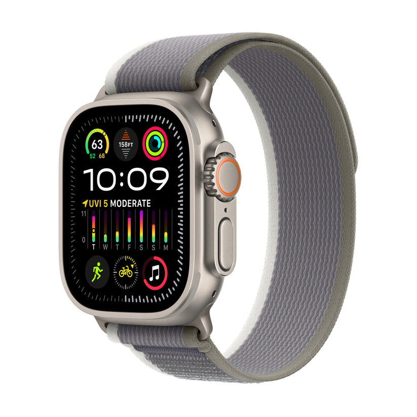 Apple_Watch_Ultra_2_LTE_49mm_Titanium_Green_Gray_Trail_Loop_PDP_Image_Position-1__WWEN