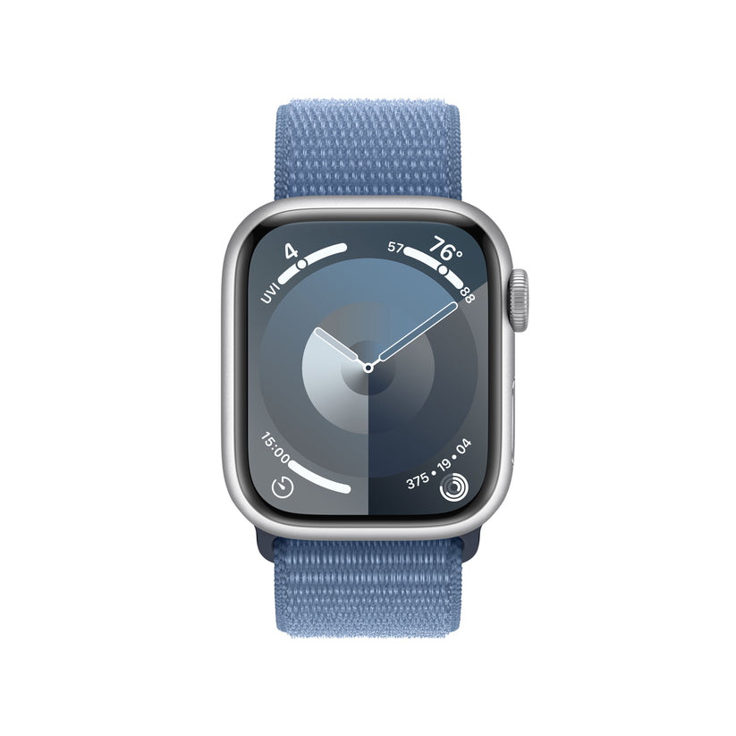 Apple_Watch_Series_9_GPS_41mm_Silver_Aluminum_Winter_Blue_Sport_Loop_PDP_Image_Position-2__WWEN