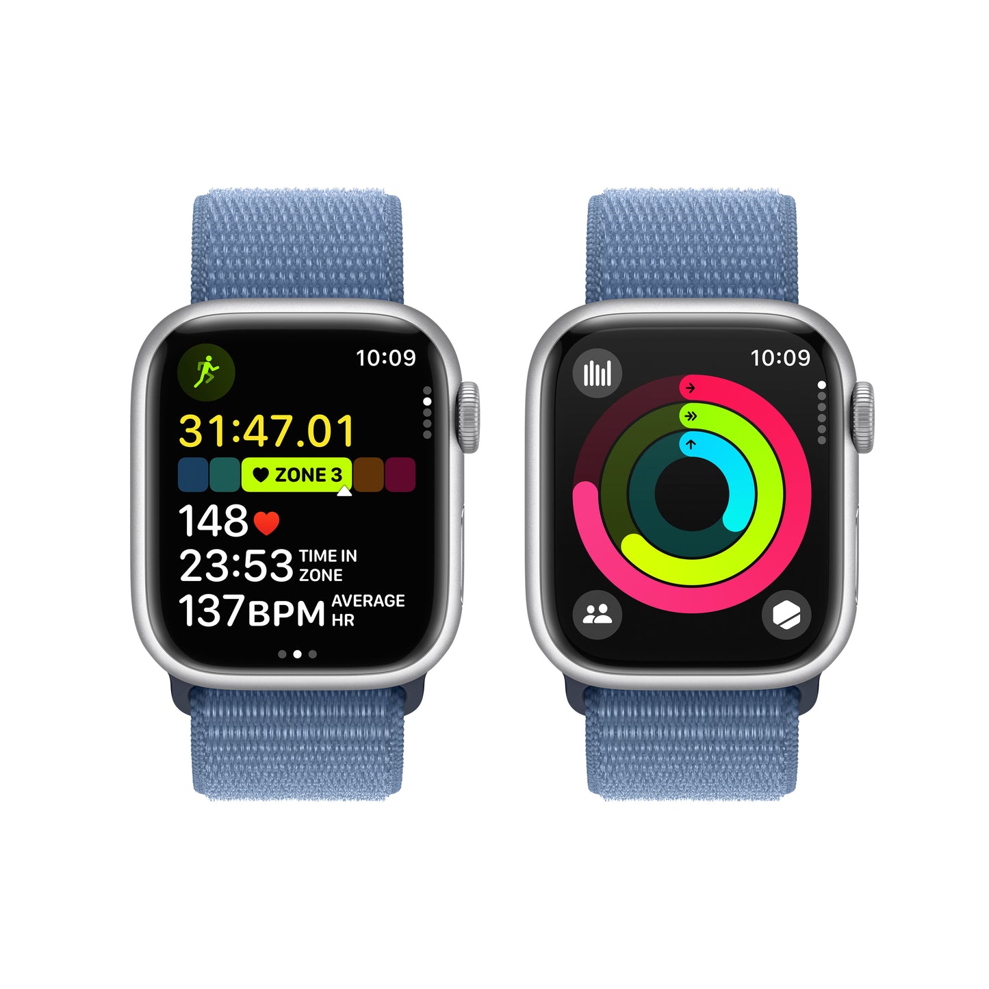 Apple_Watch_Series_9_GPS_41mm_Silver_Aluminum_Winter_Blue_Sport_Loop_PDP_Image_Position-8__WWEN