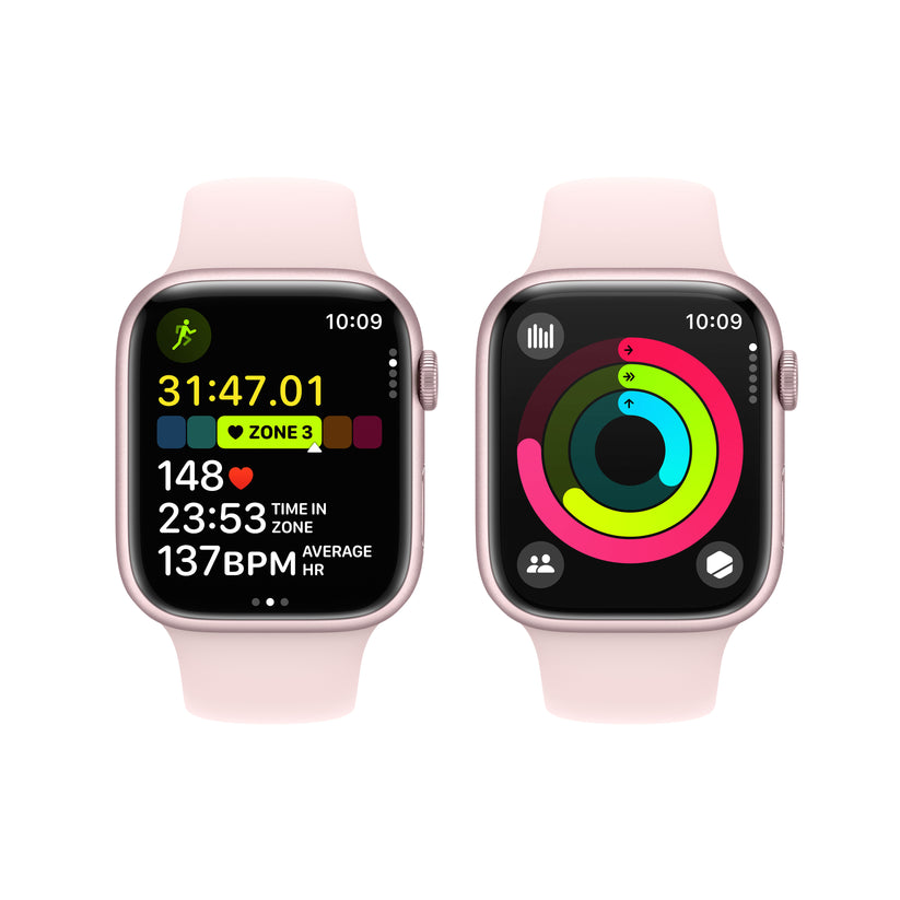 Apple_Watch_Series_9_GPS_45mm_Pink_Aluminum_Light_Pink_Sport_Band_PDP_Image_Position-8__WWEN