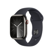 Apple_Watch_Series_9_LTE_41mm_Graphite_Stainless_Steel_Midnight_Sport_Band_PDP_Image_Position-1__WWEN