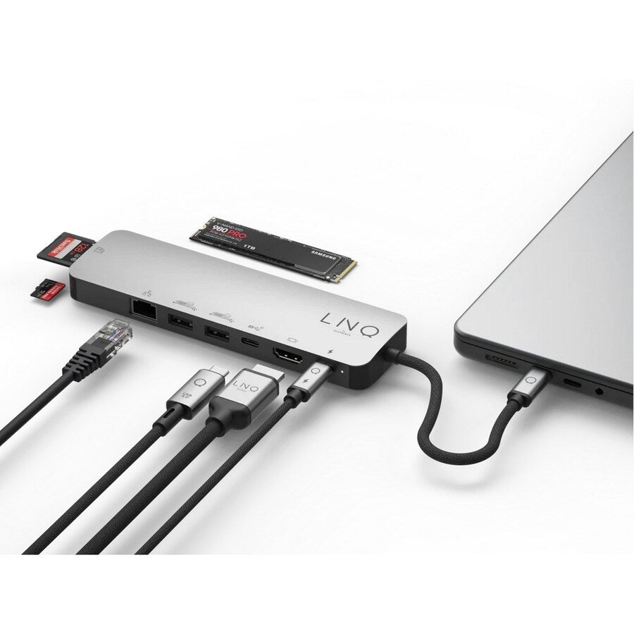 LINQ 9in1 SSD PRO USB-C Multiport Hub