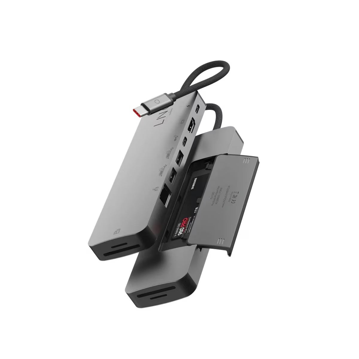 LINQ 9in1 SSD PRO USB-C Multiport Hub