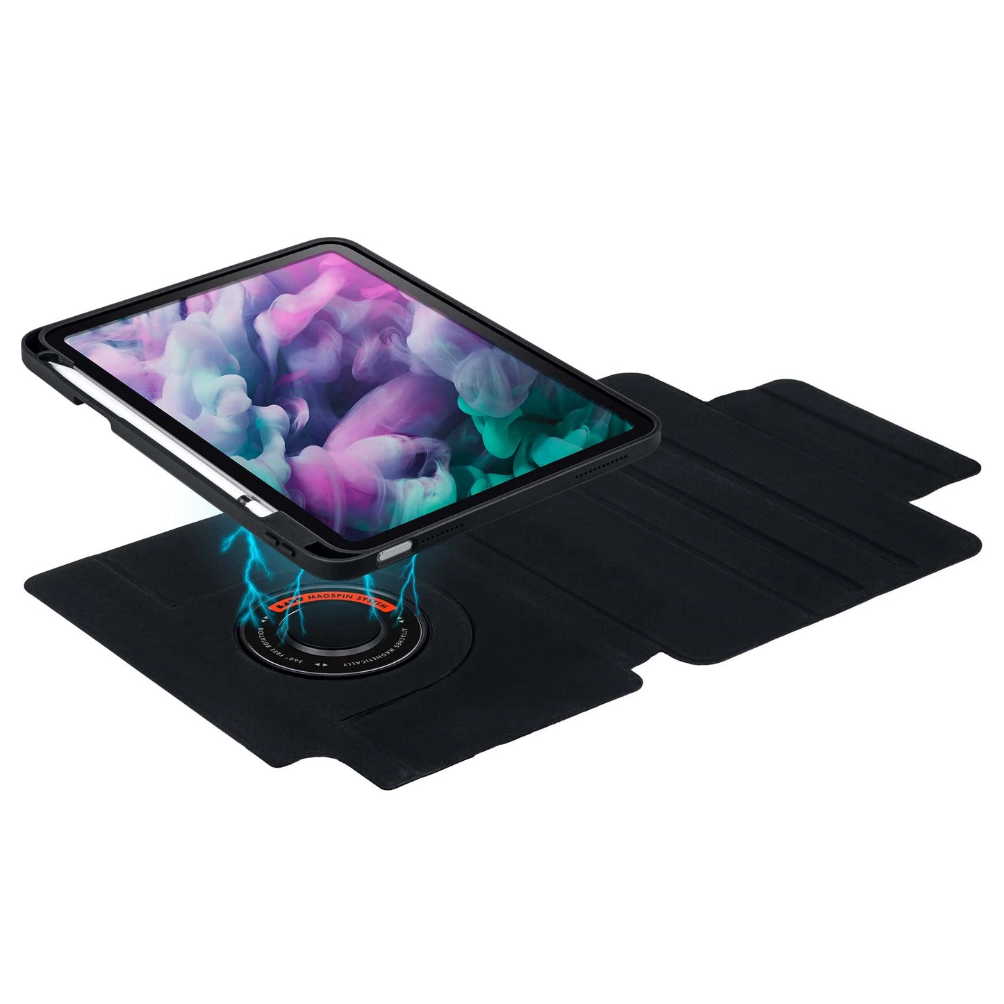 LAUT Prestige Folio MagSpin iPad Pro 13" (2024) Black