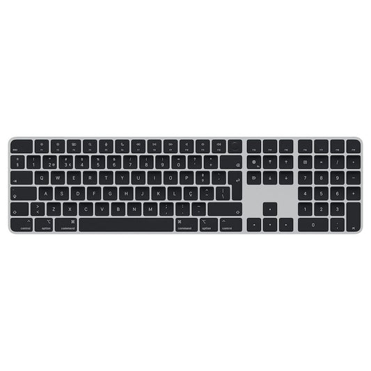 Magic Keyboard com Touch ID e teclado numérico para modelos de Mac com processador Apple - Português - Teclas pretas