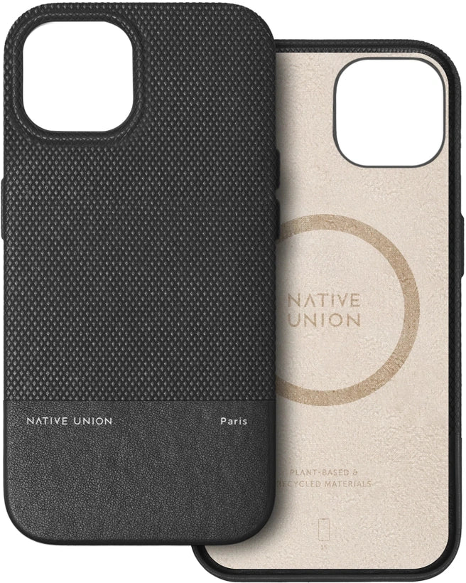 Capa Native Union (RE)CLASSIC para IPhone 15 - Preto