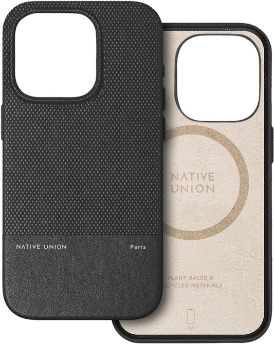 Capa Native Union (RE)CLASSIC para iPhone 15 Pro Max - Preto