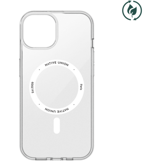 Capa Native Union (RE)Clear para iPhone 15 Pro Max - Transparente