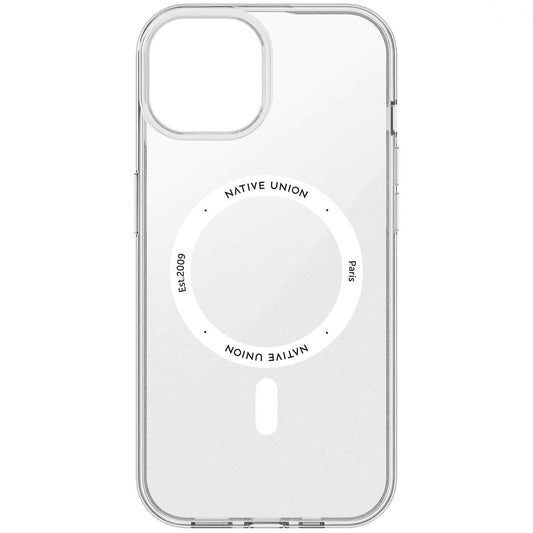 Capa Native Union (RE)CLASSIC para iPhone 15 - Transparente