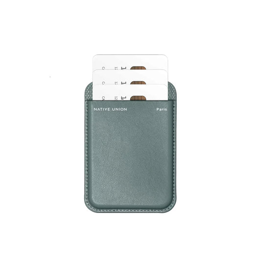 Native Union CLIC (RE)CLASSIC WALLET - SLATE GREEN