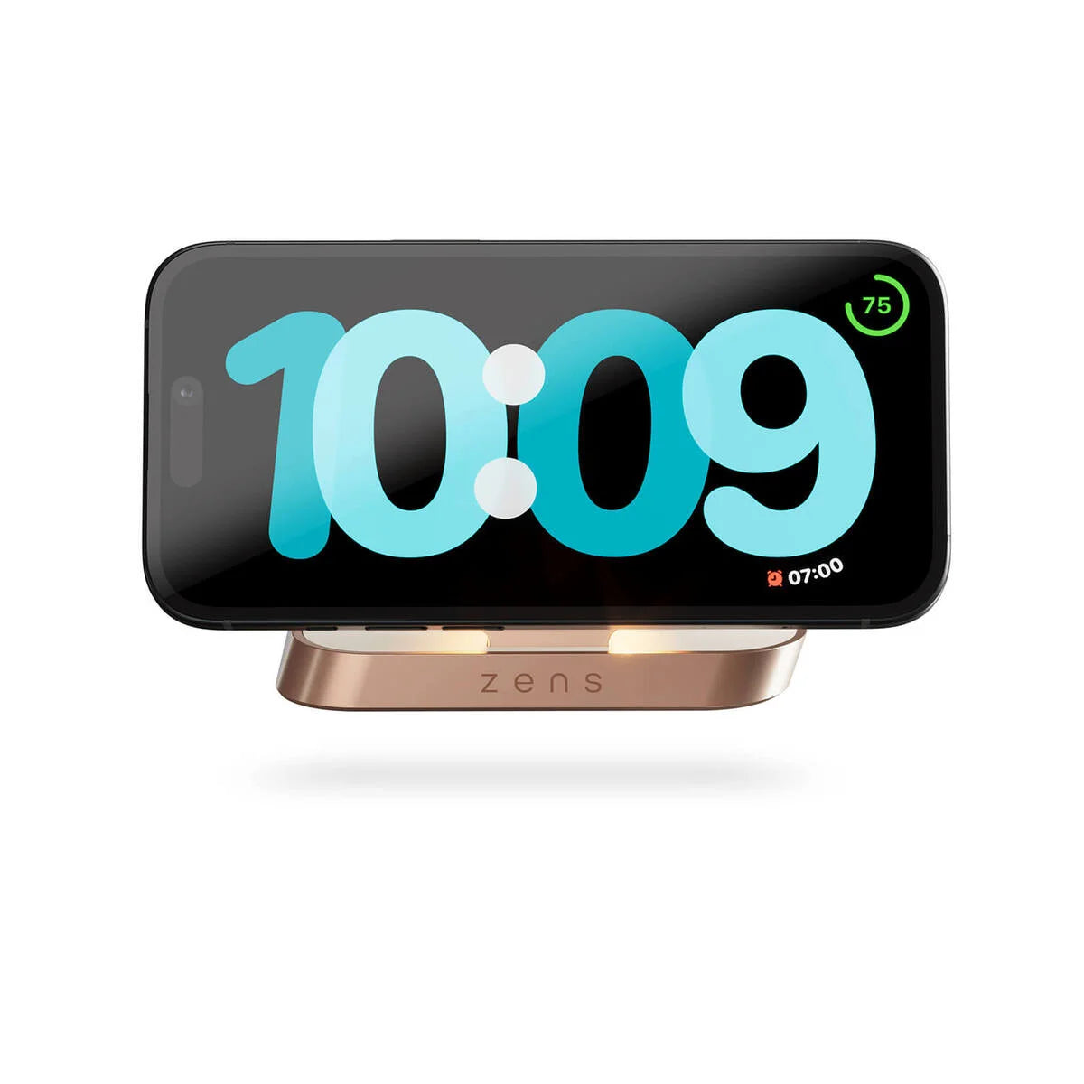 Zens Nightstand Magnetic Wireless Charger - Copper