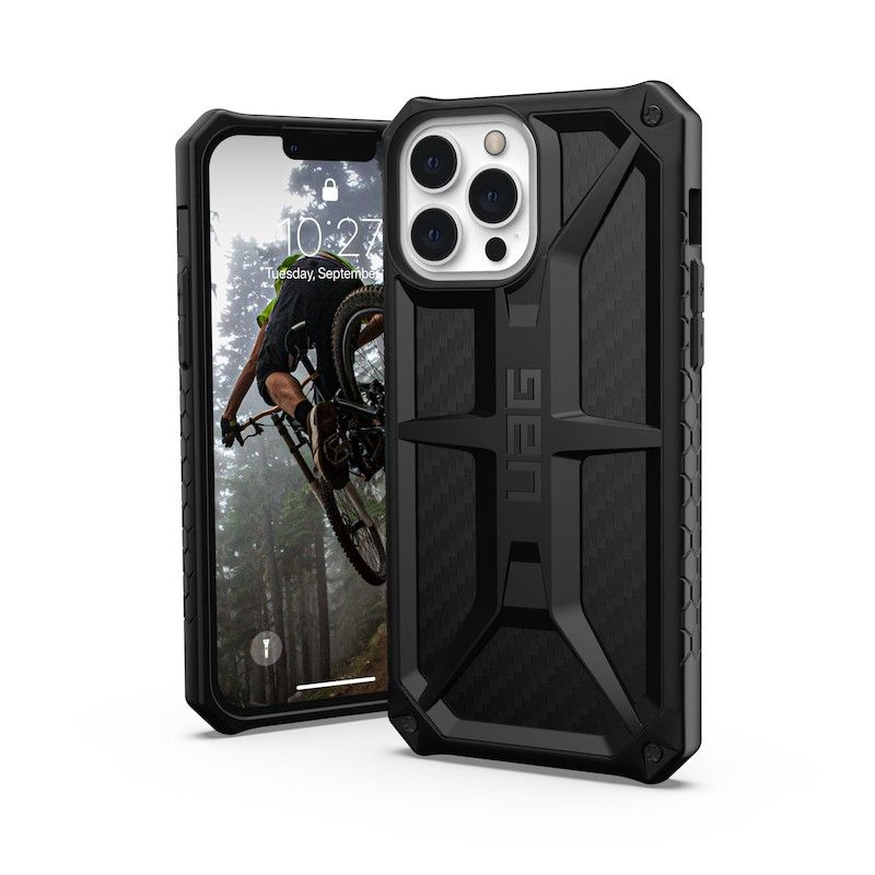 UAG Capa Monarch para iPhone 13 Pro Max Carbon Fiber