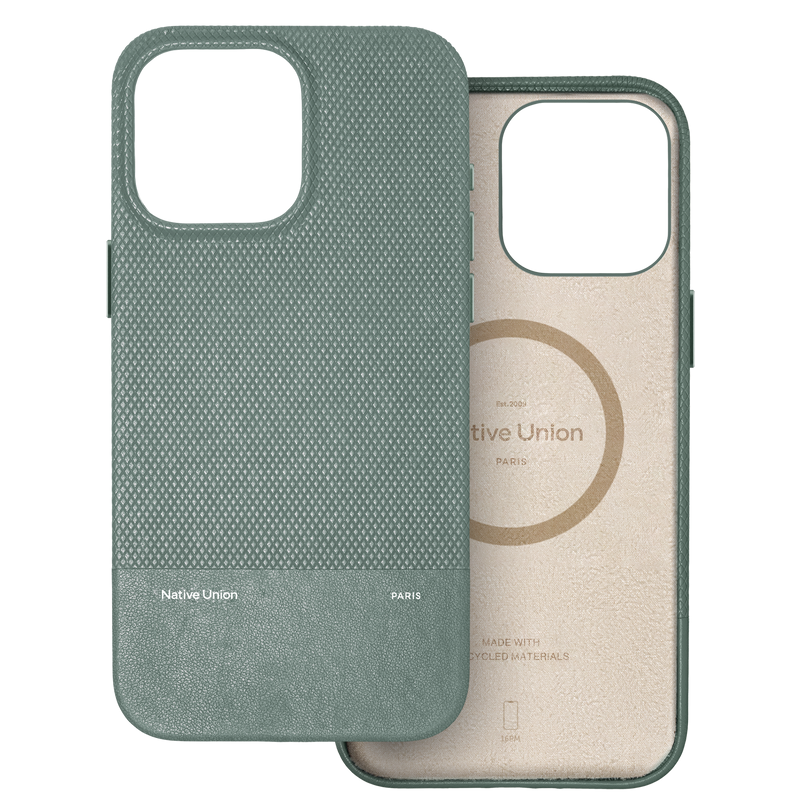 Capa Native Union (RE)CLASSIC para iPhone 16 Pro - Green Slate