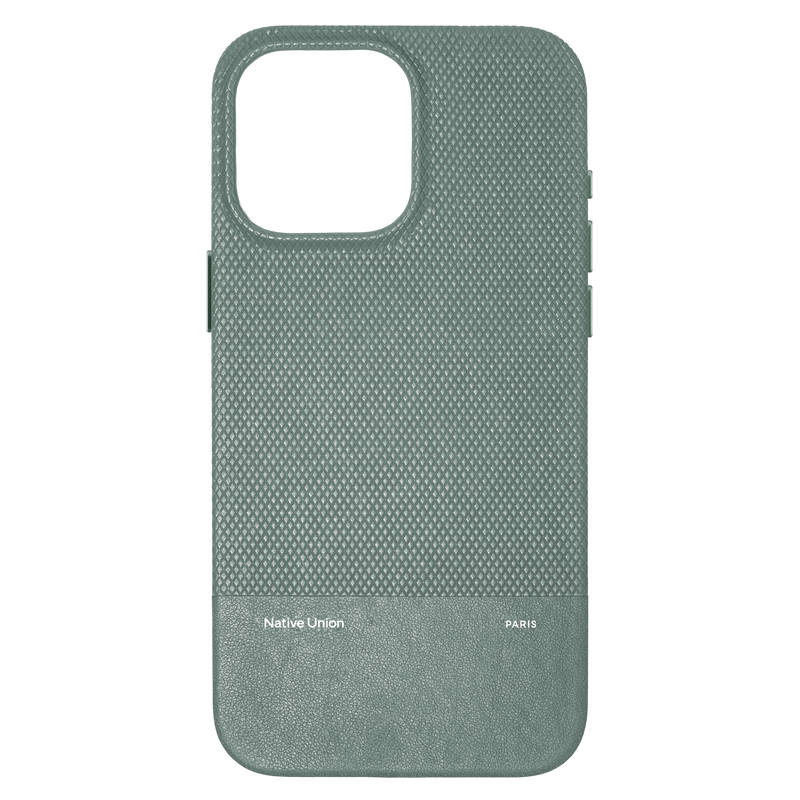 Capa Native Union (RE)CLASSIC para iPhone 16 Pro - Green Slate