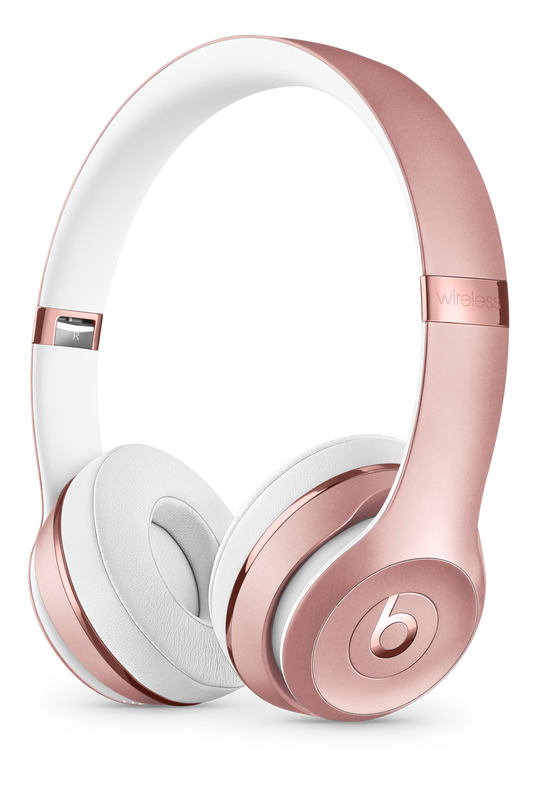 Auscultadores Beats Solo3 Wireless Icon Collection - Rosa Dourado