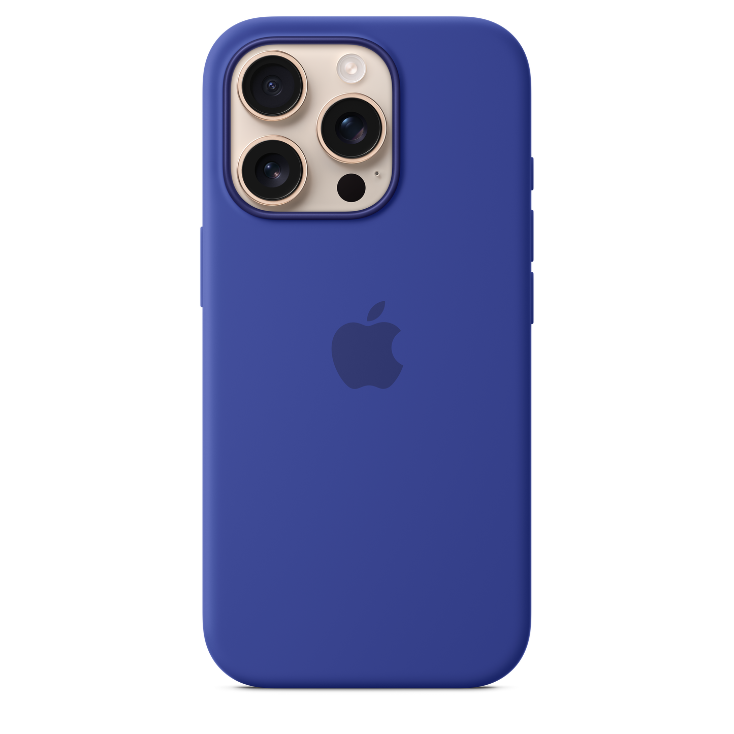 Capa em silicone com MagSafe para iPhone 16 Pro - Ultramarino