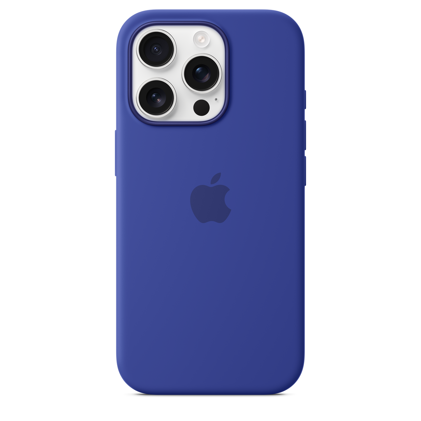 Capa em silicone com MagSafe para iPhone 16 Pro - Ultramarino